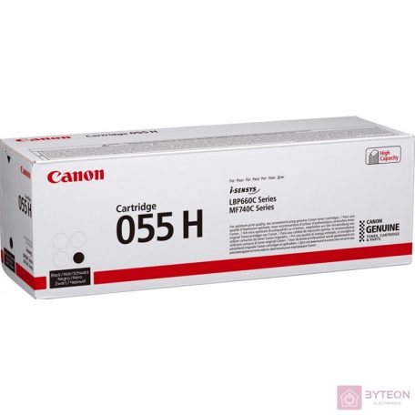 Canon 055H (CRG-055H) - Fekete