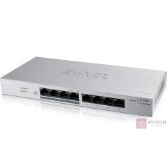   ZyXEL GS1200-8HPv2 8port GbE LAN PoE (60W) web menedzselhető asztali switch