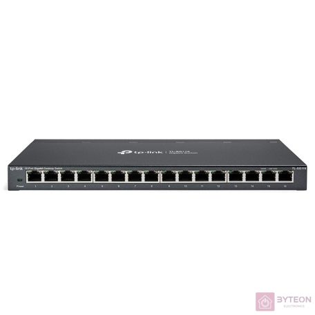 TP-Link TL-SG116 16port 10/100/1000Mbps LAN menedzselhető asztali switch