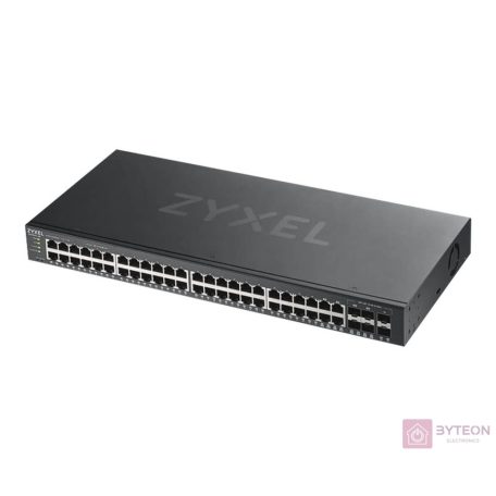 ZyXEL GS1920-48v2 48port GbE LAN 4port Gbe combo RJ45/SFP L2 menedzselhető switch