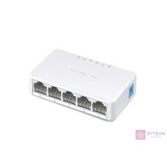   Mercusys MS105 5 port 10/100Mbps nem menedzselhető asztali Switch