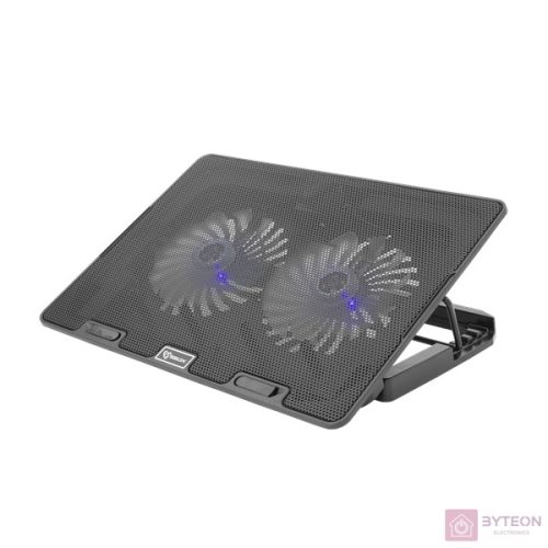 Sbox CP-101 notebook hűtőpad 2 ventilátorral