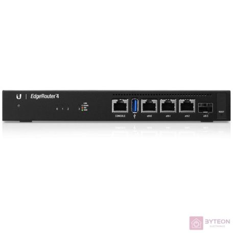 Ubiquiti EdgeRouter-4, 3x GbE LAN port 1xGigabit SFP port