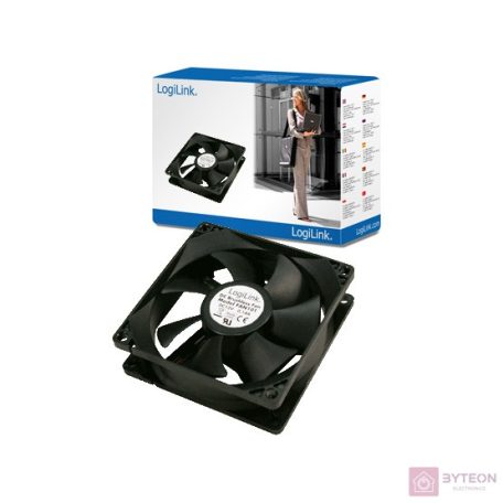 Logilink FAN101 Ventilátor 80x80x25mm fekete