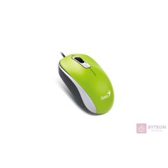 Genius DX-110 USB zöld-fekete egér