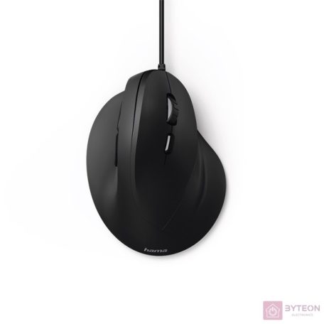 Hama "VERTICAL ERGONOMIC EMC-500" fekete USB optikai egér