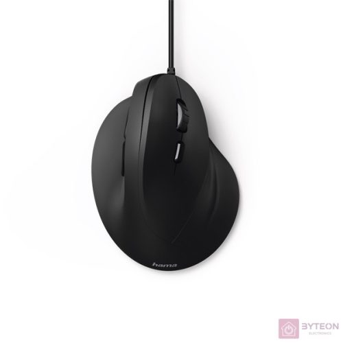 Hama "VERTICAL ERGONOMIC EMC-500" fekete USB optikai egér