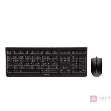 Cherry DC 2000 fekete HUN USB egér + billentyűzet