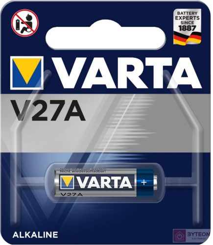 Varta Professional V27A távirányító elem 1db/bliszter
