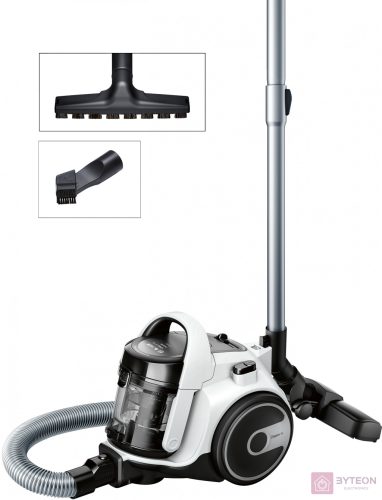 Bosch BGS05A222 fekete/fehér porzsák nélküli porszívó