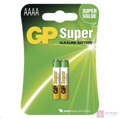 GP Super alkáli AAAA (25A) 2db/bliszter elem