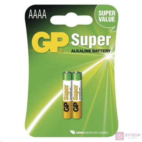 GP Super alkáli AAAA (25A) 2db/bliszter elem