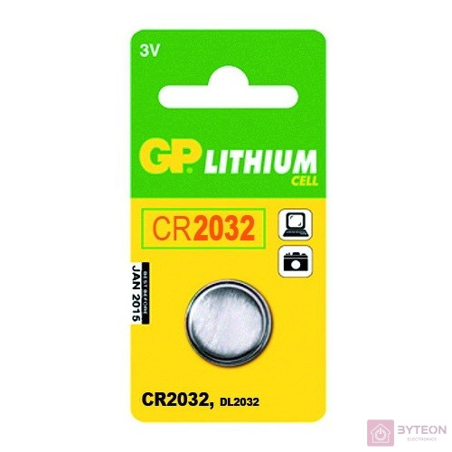 GP CR2032 lítium gombelem 5db/bliszter