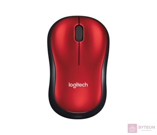 Logitech M185 Optical [Vez.nélküli] - Piros