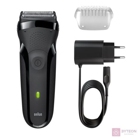 Braun 3 300s fekete férfi borotva