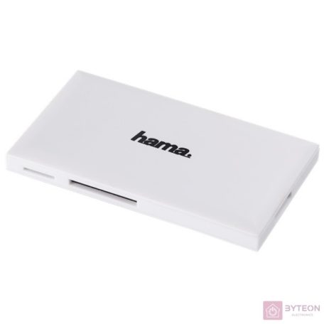 Hama 181017 "Slim" USB 3.0 superspeed fehér multi kártyaolvasó