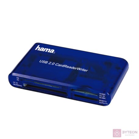 HAMA 55348 KÁRTYAOLVASÓ USB 2.0 35in1