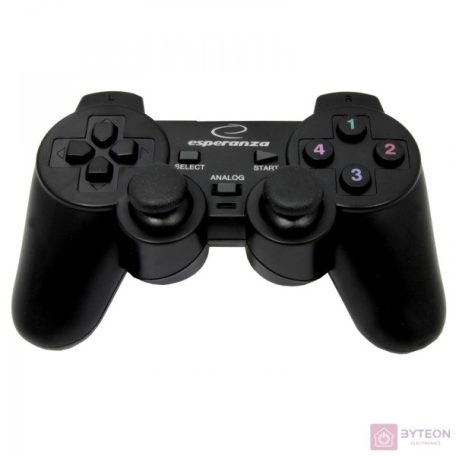 Esperanza EG106 PS2/PS3/PC vibrációs gamepad