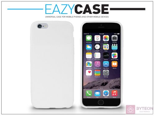 Easycase DZ-412 iPhone 6 fehér szilikon hátlap