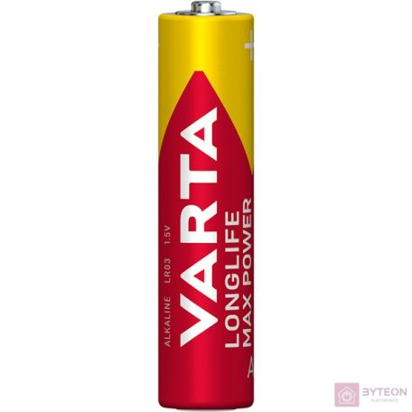 VARTA Max Tech AAA alkáli mikro ceruza elem 4db/bliszter