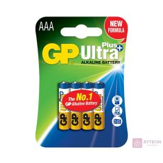 GP UltraPlus 24AUP 4db/blister alkáli mikró (AAA) elem