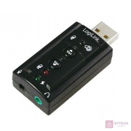 LogiLink UA0078 USB 2.0 külső hangkártya 7.1 csatornás