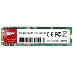 Silicon Power SSD A55 256GB, M.2 SATA, 550/450 MB/s