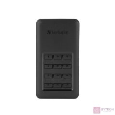   Verbatim External SDD 256GB Store & Go G1 2.5inch  USB3.1 Black Secure Portable