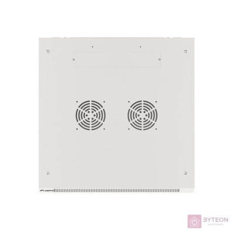 Lanberg 19'' fali rack szekrény 18U 600x600mm szürke (üvegajtó)