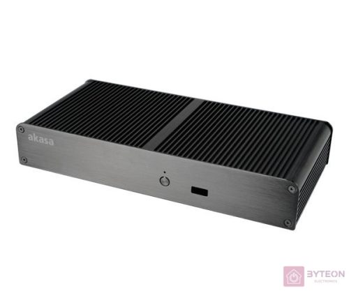 Akasa Ház Tesla T Intel NUC, Fanless, Support 2.5'' HDD/SSD, VGA