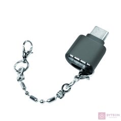 LOGILINK -  USB-C to microSD Card reader as a key chain