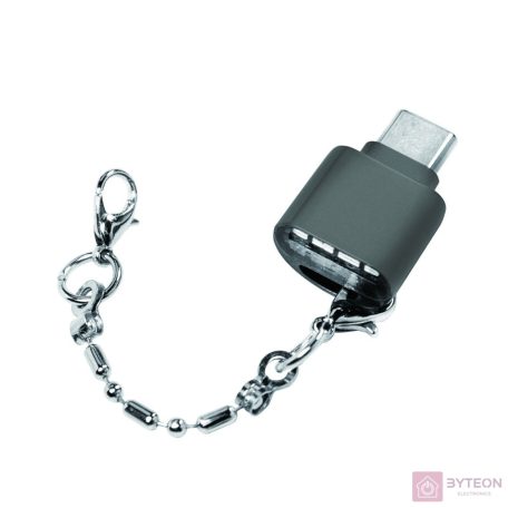 LOGILINK -  USB-C to microSD Card reader as a key chain