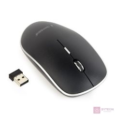   Gembird Wireless optical mouse MUSW-4B-01, 1600 DPI, nano USB, black