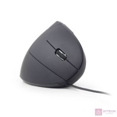   Gembird Ergonomic 6-button optical mouse MUS-ERGO-01, 3200 DPI, USB, Black