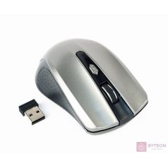   Gembird Wireless optical mouse MUSW-4B-04-BG, 1600 DPI, nano USB,black/spacegrey