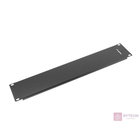 Lanberg takarópanel 19'' rack szekrényhez 2U fekete