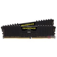   Corsair Vengeance LPX 32GB (2x16GB) DDR4 3000MHz CL16-20-20-38 - Fekete
