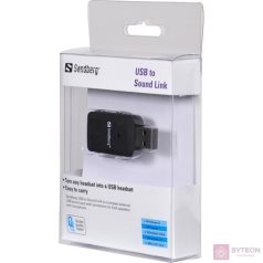 Sandberg USB -> Sound Link külső hangkártya