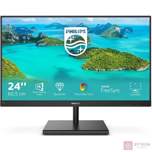 Monitor Philips 245E1S/00 23,8'', panel IPS, HDMI/DP