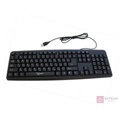  Keyboard Gembird KB-U-103, USB 1.4m, Standard full size, RU layout