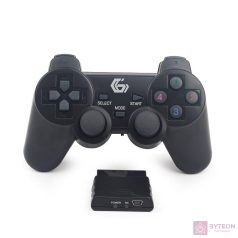   Gembird Wireless dual vibration gamepad, PS2/PS3/PC JPD-WDV-01