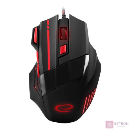 Esperanza MX201 Wolf Gamer mouse Black/Red