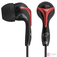 Esperanza In-Ear Stereo Earphones Black/Red