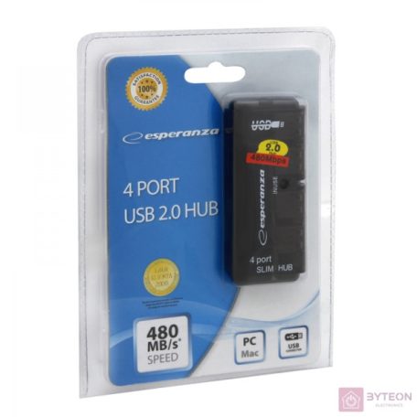 Esperanza 4-portos USB2.0 HUB