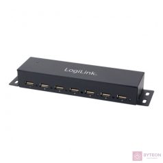 Logilink USB 2.0 hub 7-port Metal