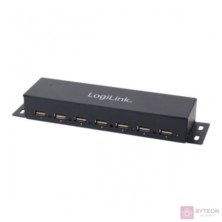 Logilink USB 2.0 hub 7-port Metal