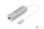 Digitus DA-70253 USB Type-C 3-Port Hub + Fast Ethernet LAN Adapter