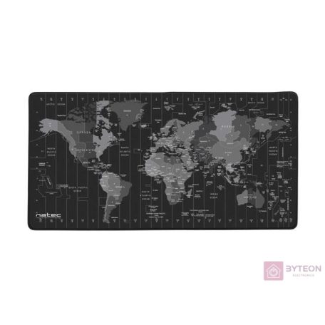 natec Time Zone Map Maxi mousepad