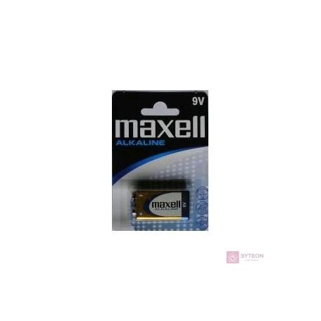 Maxell 9V alkáli elem 1db/csomag