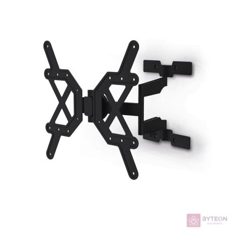 Hama Fullmotion Ultraslim TV Wall Bracket 400x400 165 cm (65") Black 